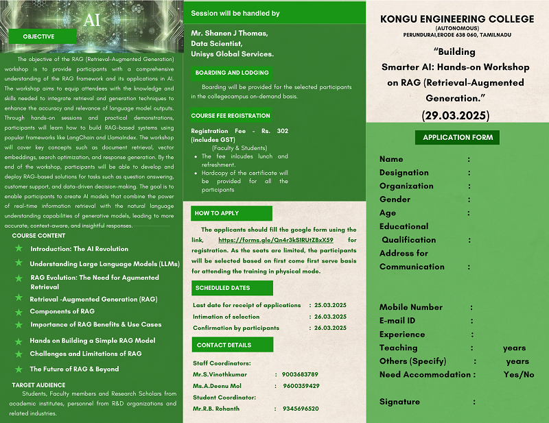 Building smarter AI: Hands on workshop on RAG